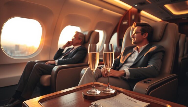 Luxury travel hacks, business class upgrades, 5-star hotel deals, affordable lux